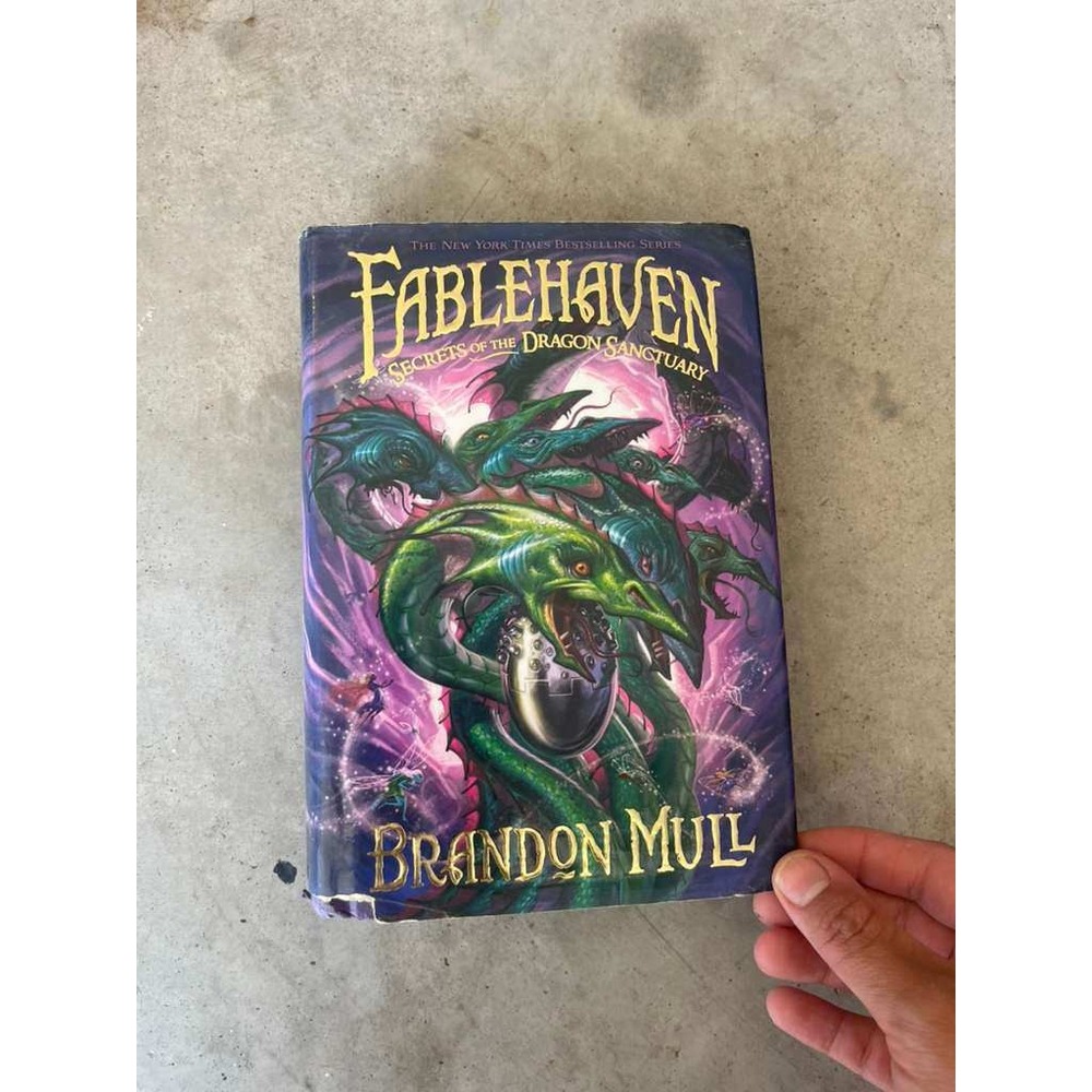 Fablehaven Secrets of the Dragon Sanctuary Brandon Mull Hardcover Book 4 2009